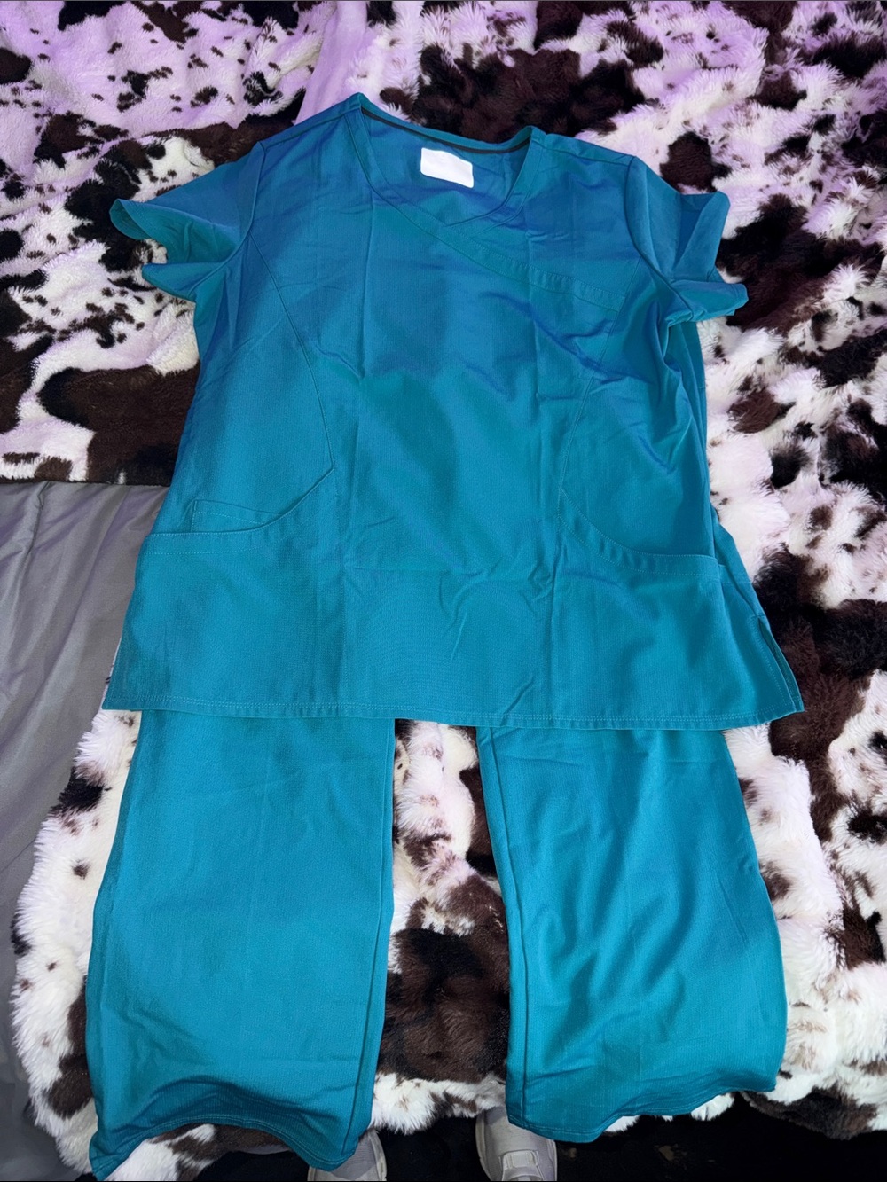 Skechers Teal Women's Scrub Set